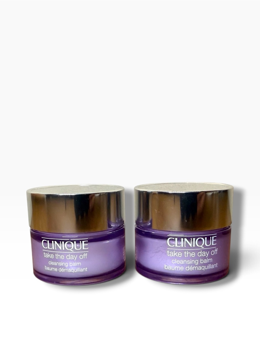 Lot 2 Clinique Take The Day Off Cleansing Balm Travel